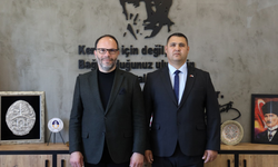 Sadıkoğlu, SSTB İskele Bölge Müdürlüğü görevine atanan Balcı’yı kabul etti