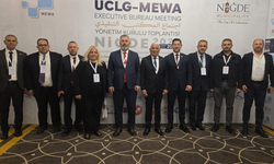 Kıbrıs Türk Belediyeler Birliği heyeti UCLG-MEWA Yönetim Kurulu toplantısına katıldı
