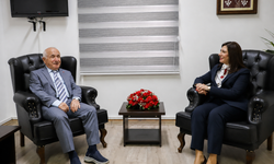 CTP Genel Başkanı İncirli eski TBMM Başkanı Çiçek ile görüştü