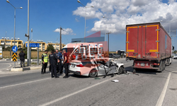 TURUNÇLU KAVŞAĞI’NDA KAZA: 1 YARALI