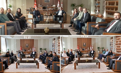 Tufan Erhürman, 'Ceza Muhakemeleri Usul Değişiklik Yasası'yla ilgili taraflarla görüştü
