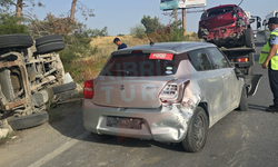 Girne-Lefkoşa ana yolunda zincirleme kaza: 3 kişi yaralandı
