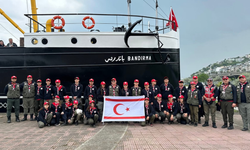 Kıbrıs Türk izcileri Samsun’daki kampa katıldı