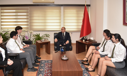 Başçeri, Türk Maarif Koleji öğrencilerini kabul etti