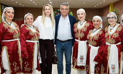Cumhurbaşkanı Erhürman Kıbrıs Türk Halk Dansları Federasyonu 11. Halk Dansları Şöleni'ne katıldı