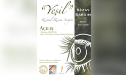 Simay Sergın'ın ilk kişisel sergisi pazartesi açılıyor