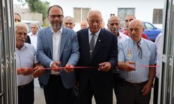 Gaziler derneği İskele şube binası törenle açıldı