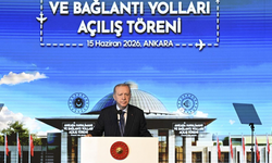 Türkiye Cumhuriyeti Cumhurbaşkanı Erdoğan, "Ankara Havalimanı ve Bağlantı Yolları Açılış Töreni"nde konuştu