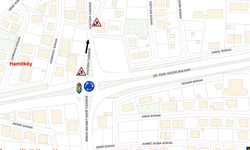 Atatürk Caddesi’nde kavşak düzenlemelerine cumartesi başlanıyor