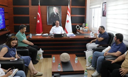 Ali Karavezirler, Adana Büyükşehir Belediyesi ASKİ ekibini kabul etti