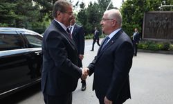 Ünal Üstel, Ankara’da Yaşar Güler ile görüştü