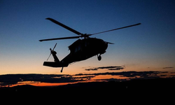 Alaska'da Helikopter Düştü