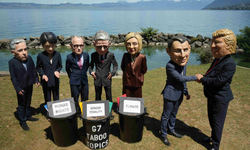 Oxfam’dan G7 Protestosu
