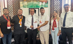 KKTC Galatasaray Taraftar Derneği’nden Bakan Ataoğlu’na ziyaret