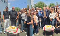 UBP Gazimağusa İlçe Başkanı Nahit Öncü’ye Sürpriz Doğum Günü Kutlaması