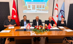 KIB-TEK Lefke Hizmet Binası için yapım sözleşmesi imzalandı