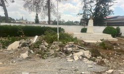 Paşaköy'deki Atatürk Büstü ve çevresi yenileniyor