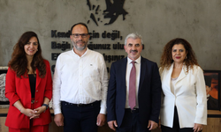 İskele Belediye Başkanı Sadıkoğlu Telsim Genel Müdürü Tüz'le görüştü