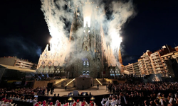 Sagrada Familia'nın yeni kulesi törenle açıldı