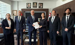 Ekonomi ve Enerji Bakanı Amcaoğlu  Rekabet Kurulu üyelerini kabul etti