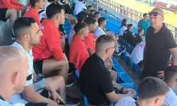 Futbol Federasyonu Başkanı Sertoğlu, İtalya’da KKTC A Milli Takım’a destek verdi