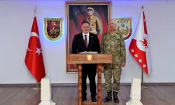 Öztürkler, 2. Ordu Komutanı Topaloğlu’nu ziyaret etti