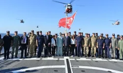 Caner Gönyeli Arama Kurtarma Tatbikatı’nın deniz safhası başarıyla icra edildi
