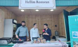 Bakü’de düzenlenen Kuzey Kıbrıs Festivali’nde hellim tanıtımı