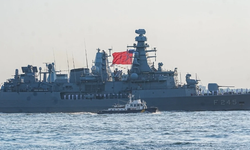 TCG Oruçreis, ABD'nin 250'nci yıl kutlamaları için New York Limanı'na ulaştı