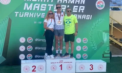 Hasan Kasap'tan Türkiye Master Atletizm Şampiyonası'nda dört altın madalya ve Türkiye rekoru