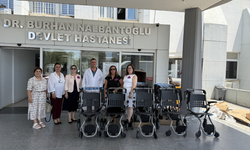 BBIWK, Dr. Burhan Nalbantoğlu Devlet Hastanesi’ne tekerlekli iskemle bağışında bulundu