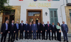 AK Parti ve Yeni Azerbaycan Partisi heyetlerinden AK Parti KKTC Temsilciliğine ziyaret