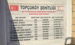 Topçuköy şehitleri törenle anıldı