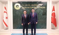 İÇİŞLERİ BAKANI OĞUZ BAKAN KURUM İLE GÖRÜŞTÜ..