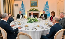 Erhürman, Guterres ve Hristodulidis akşam yemeğinde buluştu