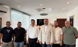 Kırok KKTC Avcılık Federasyonu heyetini kabul etti