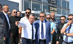 Başbakan Üstel ve Ulaştırma Bakanı Arıklı, Girne-Çatalköy yolunda incelemelerde bulundu