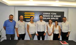 DAÜ’den KTMMOB’ye iş birliği ziyareti...