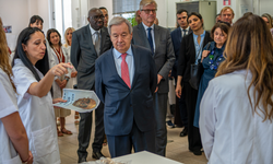 KŞK, Guterres’in Antropoloji Laboratuvarı’nı ziyaretini memnuniyetle karşıladı