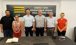 İSG-BİR heyeti KTMMOB’yi ziyaret etti