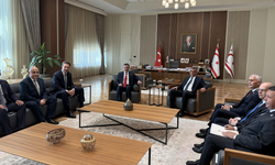Cumhurbaşkanı Erhürman, Cevdet Yılmaz’ı kabul etti