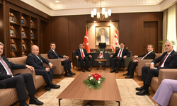 Cumhurbaşkanı Yardımcısı Yılmaz, Cumhuriyet Meclisi Başkanı Öztürkler’i ziyaret etti