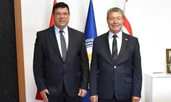 Üstel DAÜ'yü ziyaret etti