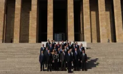 NATO heyeti, Anıtkabir'i ziyaret etti
