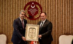 Öztürkler TC- KKTC Parlamentolar Arası Dostluk Grubu Başkanı Erdem’i kabul etti