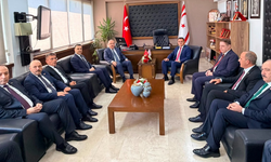 İçişleri Bakanı Oğuz, TC Emniyet Genel Müdürü Ali Fidan’ı kabul etti