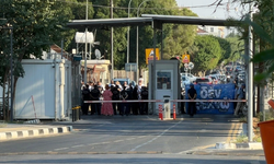 Rum motosikletlilerin eylemleri nedeniyle Metehan ve Lokmacı'da geçişler kısa süreliğine durdu