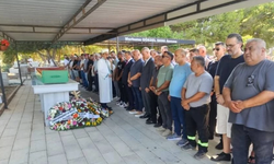 Gemi kazasında yaşamını yitiren Nuray Özbiler Gazimağusa'da toprağa verildi
