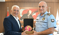 Özçınar, İskele Polis Müdürlüğü’ne atanan Erem’i kabul etti
