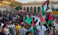 Yunanistan’da Filistin’e destek mitingleri
